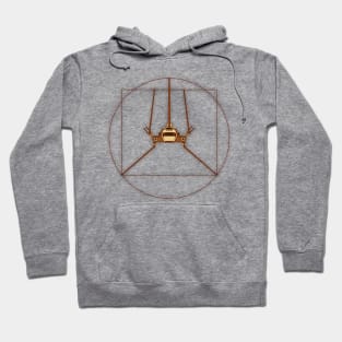 Shuttle Vitruvian - Design 3 Hoodie